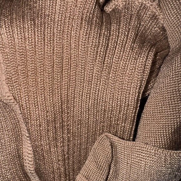 Valentino Silk Blend Ribbed Tights Size: Small Color: Vuoto LB0KI00E2Y2 - Picture 3 of 3